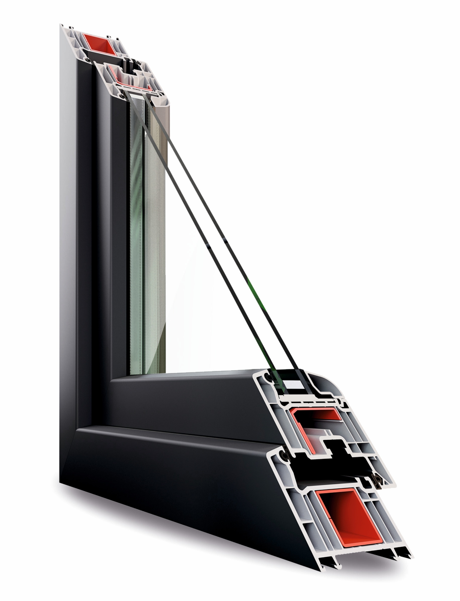 Plastový profil VEKA 70 Perfectline